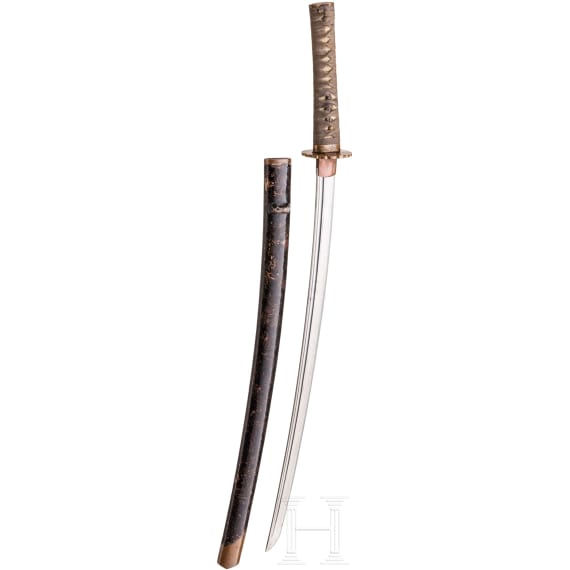 A Japanese wakizashi, Showa period