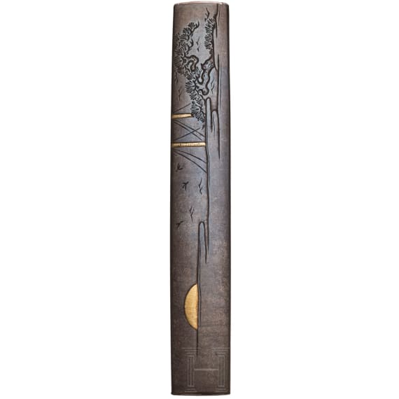 A Japanese kozuka handle, Edo period