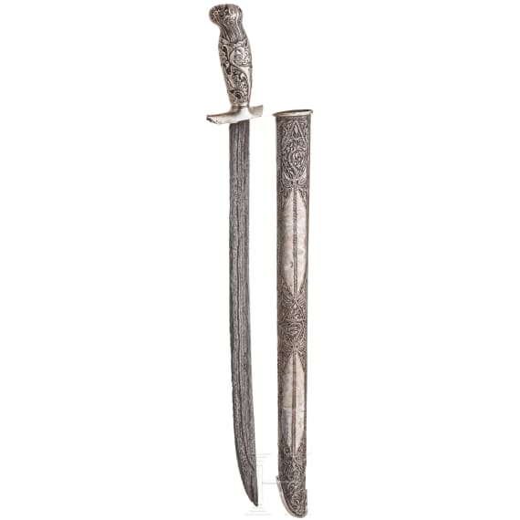 A Javanese pedang lurus, circa 1900
