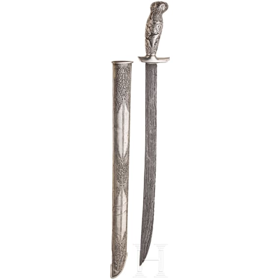 A Javanese pedang lurus, circa 1900