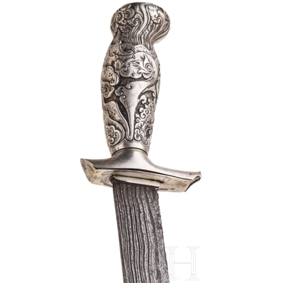 A Javanese pedang lurus, circa 1900