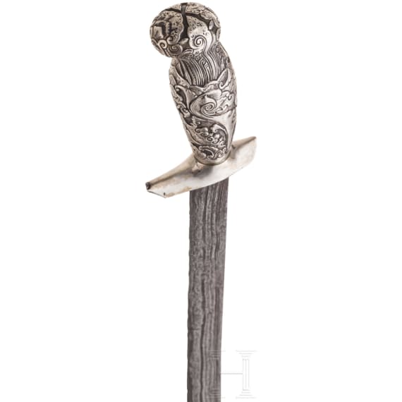 A Javanese pedang lurus, circa 1900