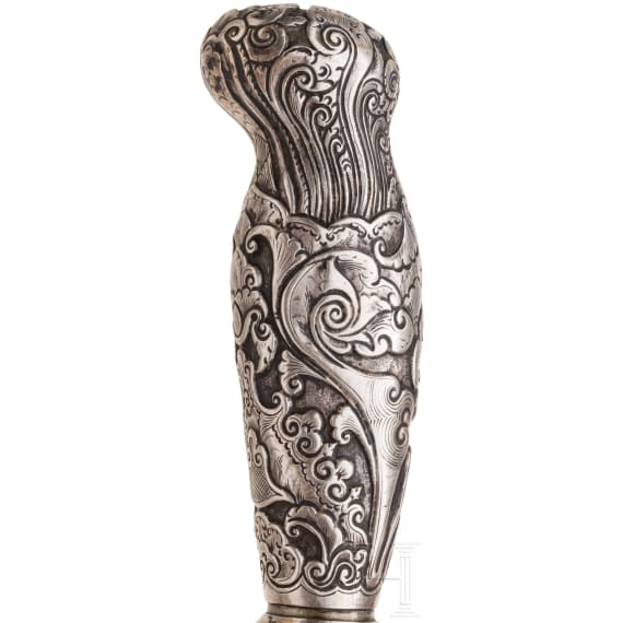 A Javanese pedang lurus, circa 1900