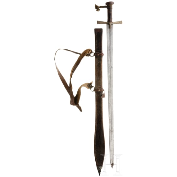 A Sudanese kaskara, circa 1900