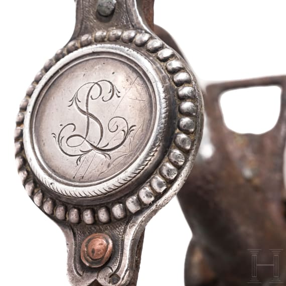 A French curb bit, circa 1800