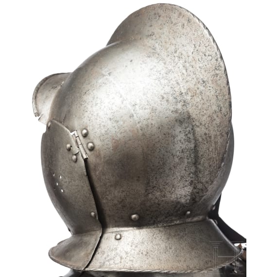 A suit of horseman's three-quarter armour, Nuremberg, circa 1580