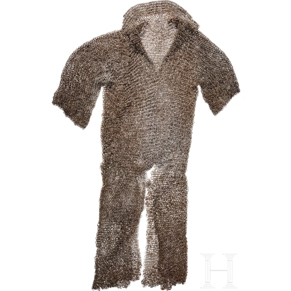 A long German mail shirt, 15th century