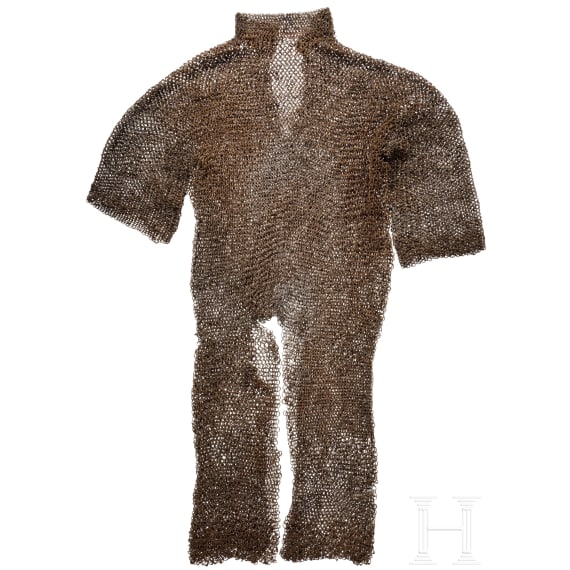 A long German mail shirt, 15th century