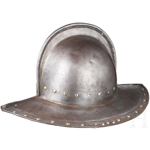 A Flemish pikesman's helmet, 17th century