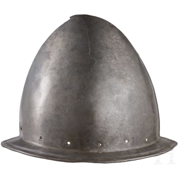 A German or Flemish musketeer's helmet, circa 1600