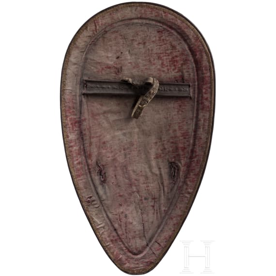 An embossed shield, historicism, late 19th century