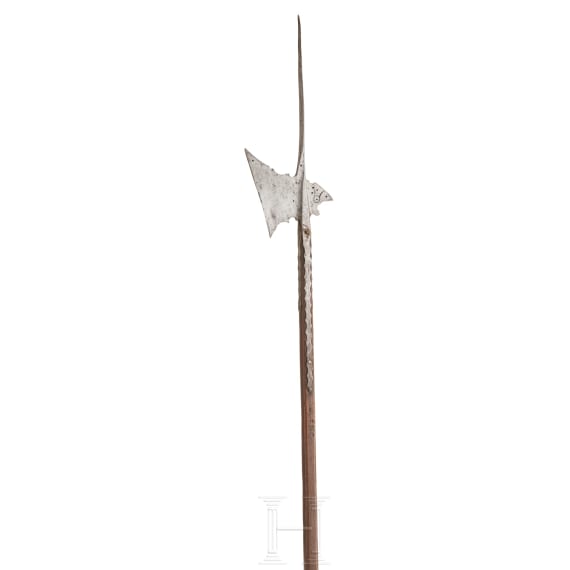 A South German halberd, circa 1540