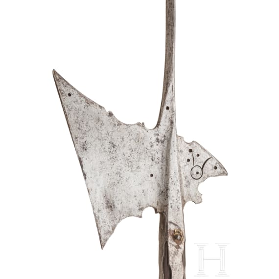 A South German halberd, circa 1540