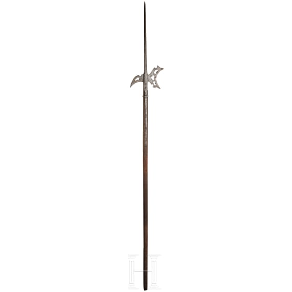 A German halberd, circa 1580