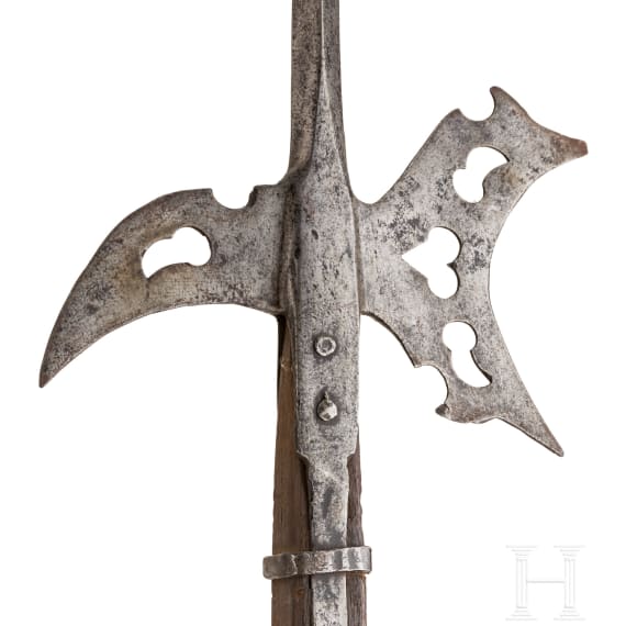 A German halberd, circa 1580