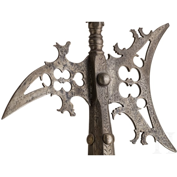 An Italian halberd, circa 1600