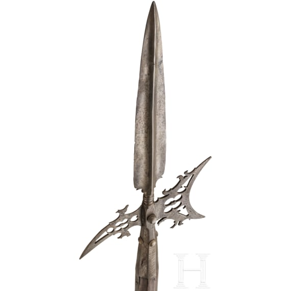 An Italian halberd, circa 1600