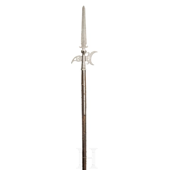 A Venetian parade halberd, circa 1620