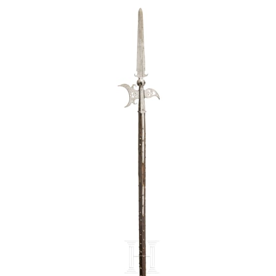A Venetian parade halberd, circa 1620