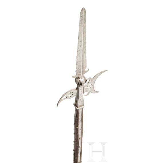 A Venetian parade halberd, circa 1620