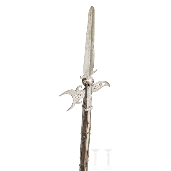 A Venetian parade halberd, circa 1620