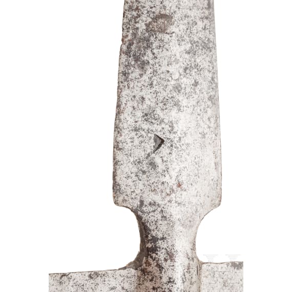 A Italian winged spear, 17th century