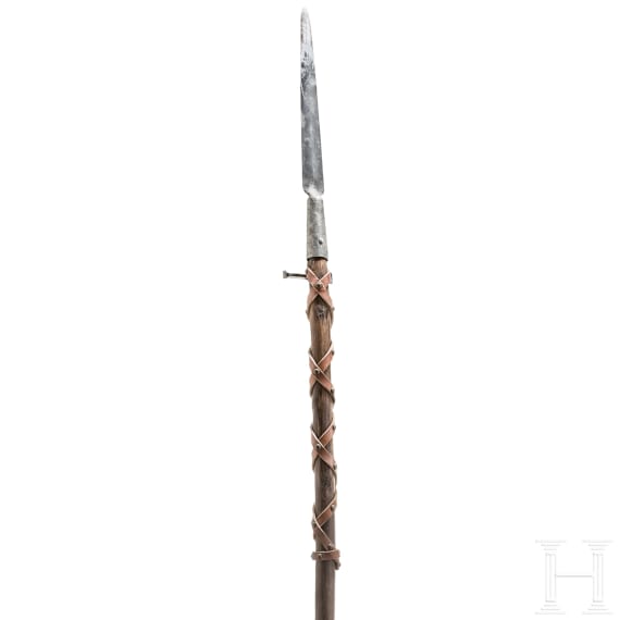 A boar spear, collector's replica, 20th century