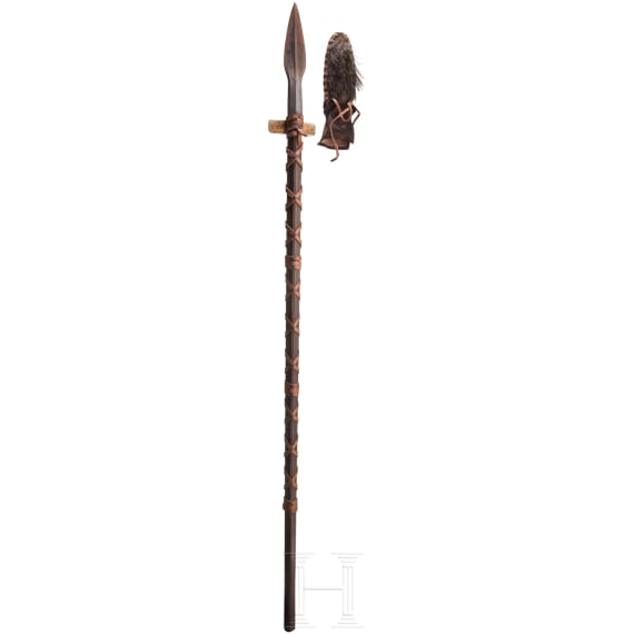 A German boar spear, 20th century