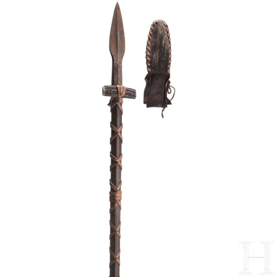 A German boar spear, 20th century