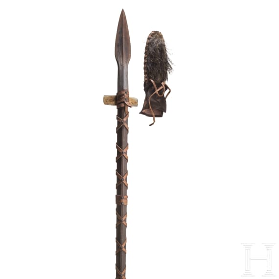 A German boar spear, 20th century