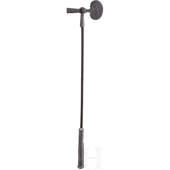 A horseman's axe, collector's replica using an axehead from the 18th century