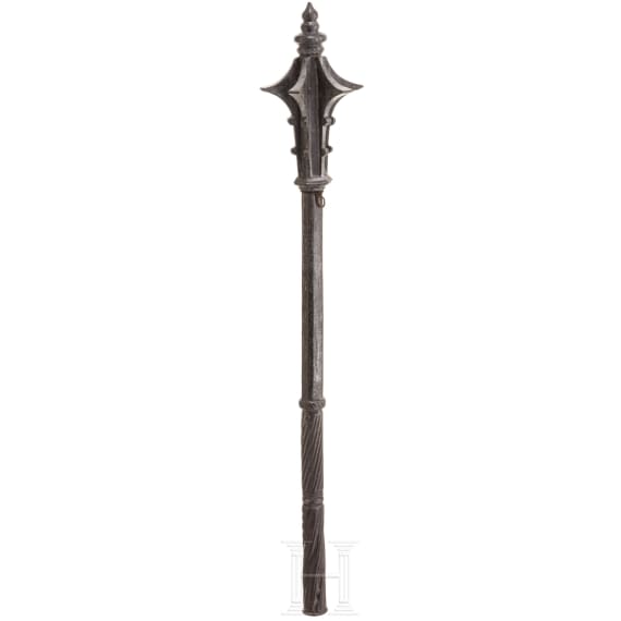 A mace, collector's replica in the style of the 16th century