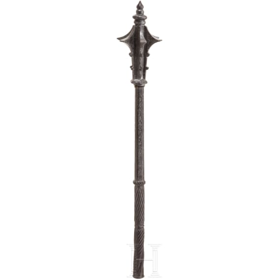 A mace, collector's replica in the style of the 16th century