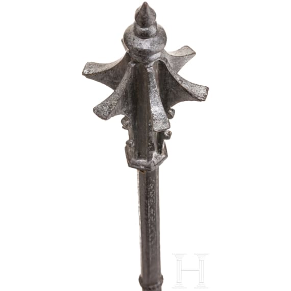 A mace, collector's replica in the style of the 16th century