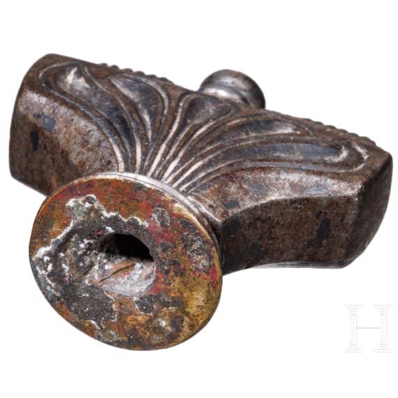 A pommel from an Italian dagger, 16th century