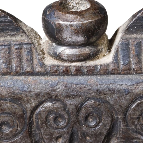 A pommel from an Italian dagger, 16th century