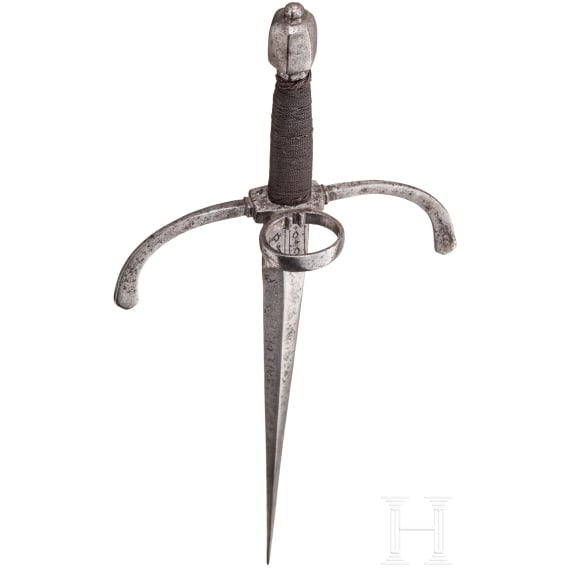 A German left-hand dagger, circa 1600