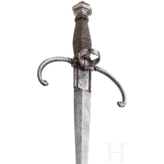 A German or Italian left-hand dagger, circa 1600