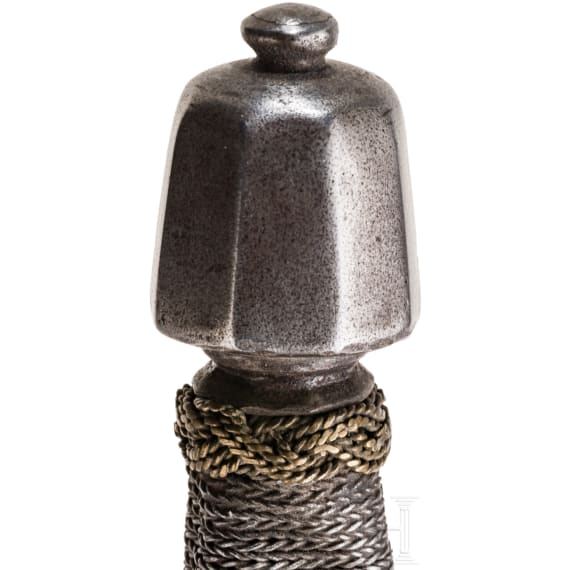 An Italian left hand dagger, circa 1600