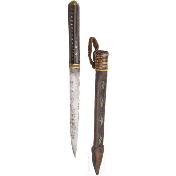 A German or French eating knife, 18th century