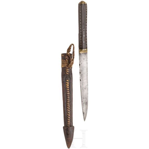A German or French eating knife, 18th century