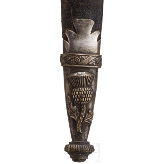 A Scottish dirk, late 19th century