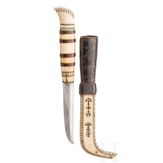 A Finnish Puukko knife, circa 1900