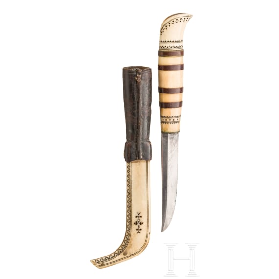 A Finnish Puukko knife, circa 1900