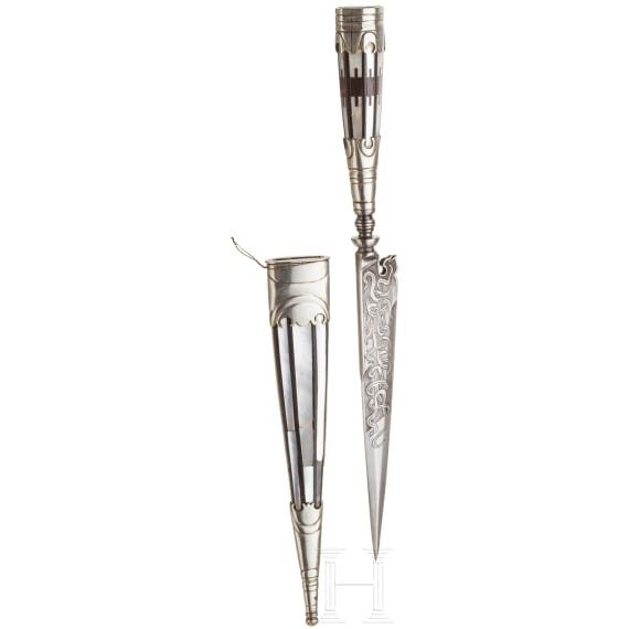 A Corsican Vendetta dagger, dated 1908