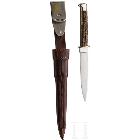A hunting knife "J&auml;gers Lust und Freunde", circa 1910
