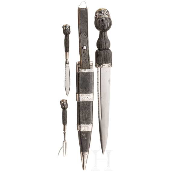 A silver-mounted dirk for officers, Glasgow, circa 1926