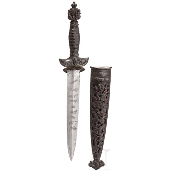 A Swiss dagger, historicism in the style of the 16th century
