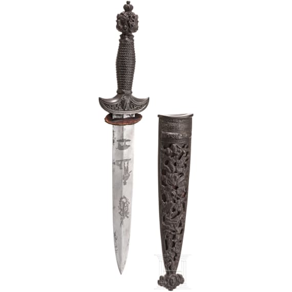 A Swiss dagger, historicism in the style of the 16th century