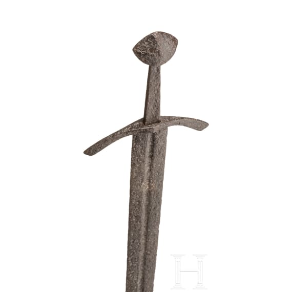 A central European knightly sword, 12th century